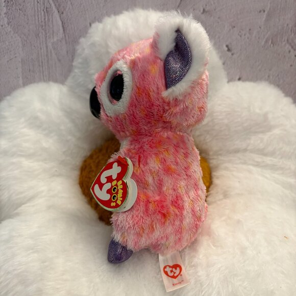 Kacey TY Beanie Boos Pink Koala 2015 Plush Stuffie (SKU: 249TO) - Picture 3 of 10